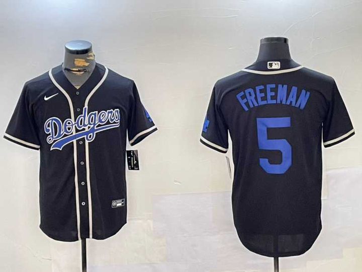 Men's Los Angeles Dodgers #5 Freddie Freeman  Black Cool Base Jerseys,We sell and wholesale Men's Los Angeles Dodgers #5 Freddie Freeman  Black Cool Base Jerseys on line form chian!